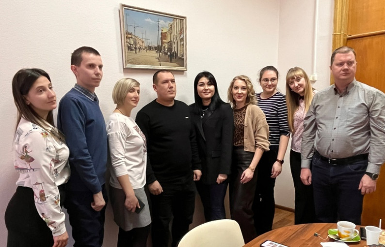 Встреча с участником СВО Встреча с участником СВО.